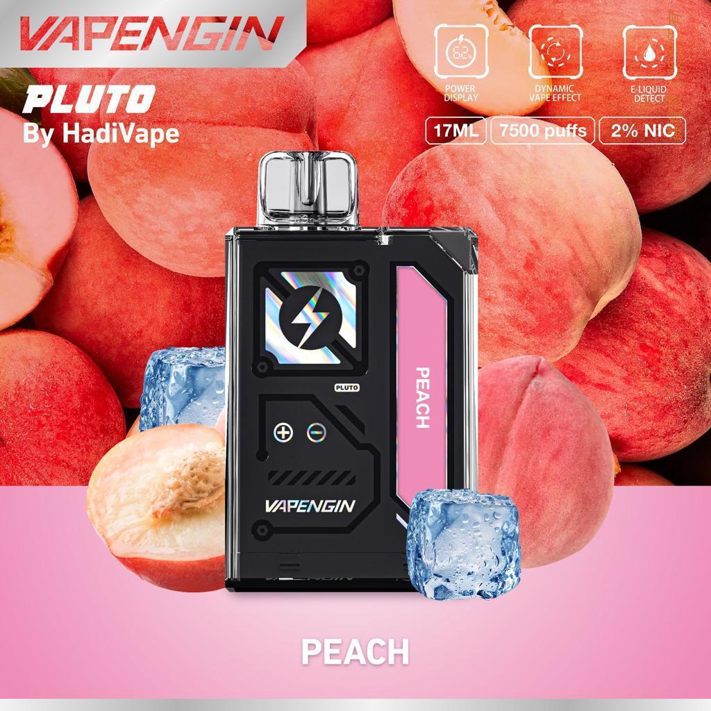 VAPENGIN DISPOSABLE PEACH 20MG 7500 PUFFS