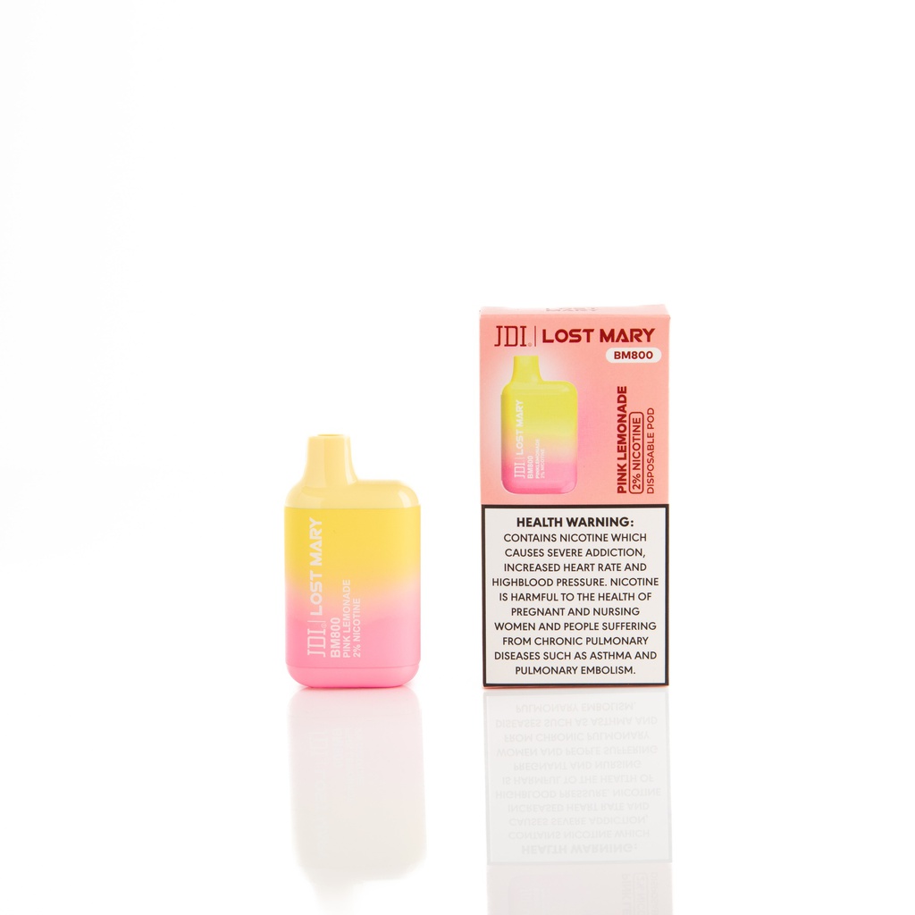 LOST MARY DISPOSABLE PINK LEMONADE 20MG 800PUFFS