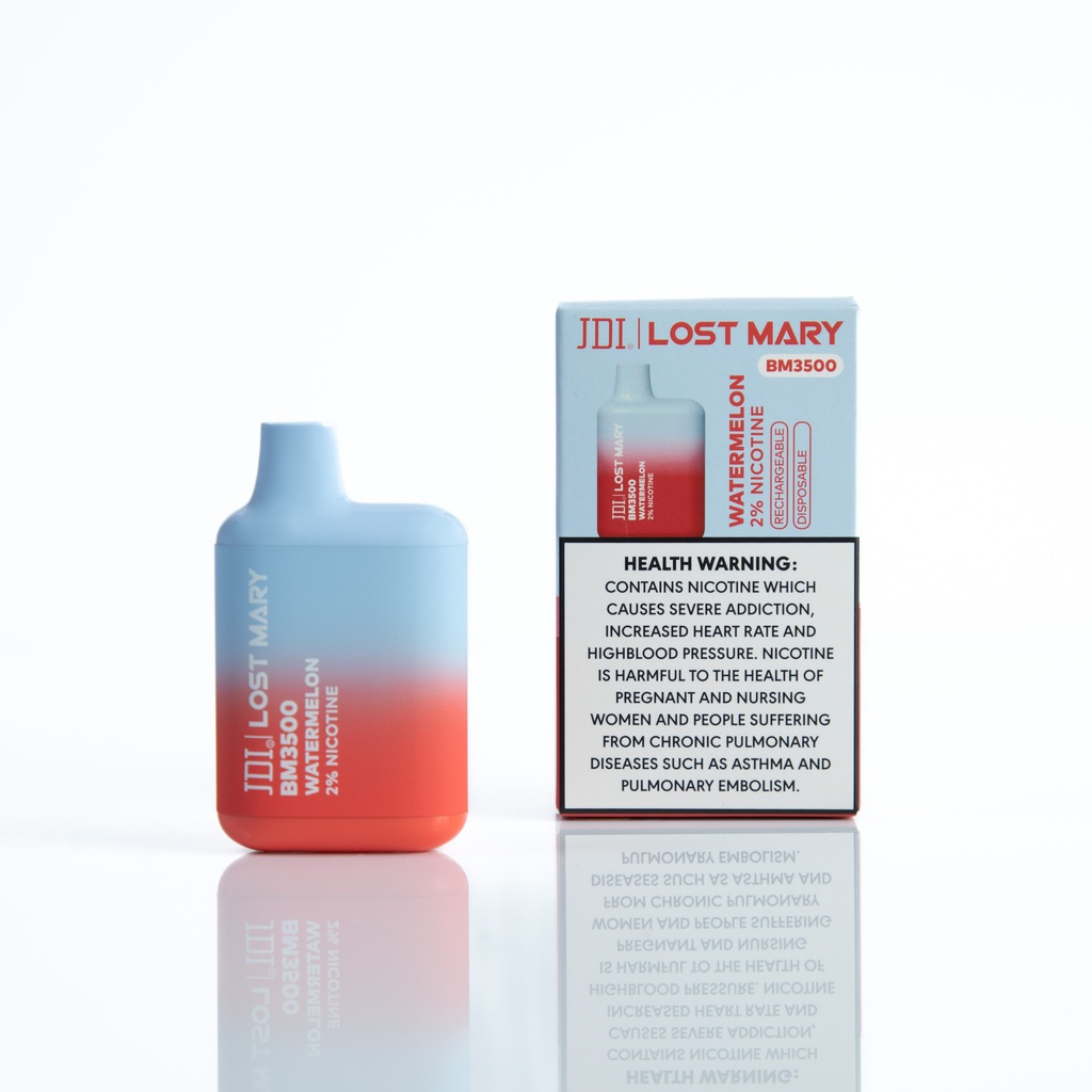 LOST MARY DISPOSABLE WATERMELON 20MG 3500PUFF