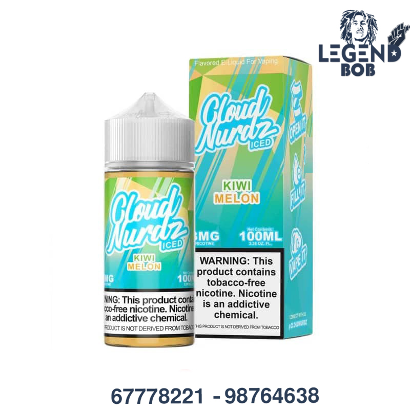 CLOUD NURDZ KIWI MELON 3MG 100ML