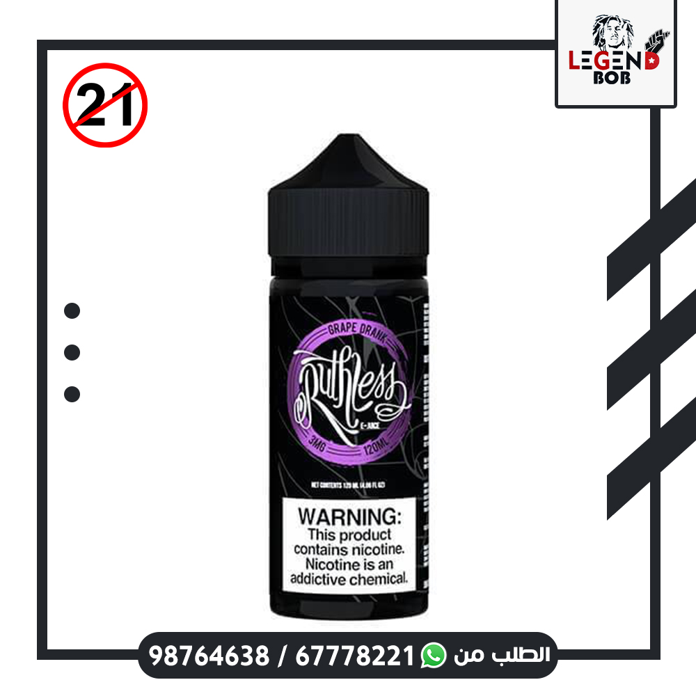 RUTHLESS GRAPE 3MG 120ML 