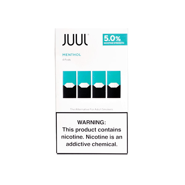 JUUL DISPOSABLE POD MENTHOL 50MG