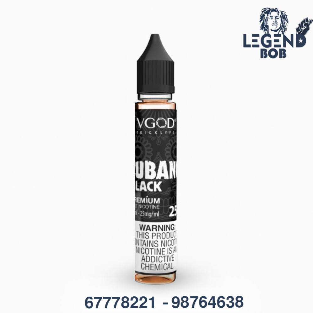 VGOD CUBANO BLACK 25MG 30ML 