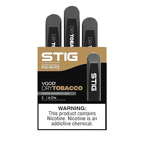 STIG DRY TOBACCO 300PUFF 60MG