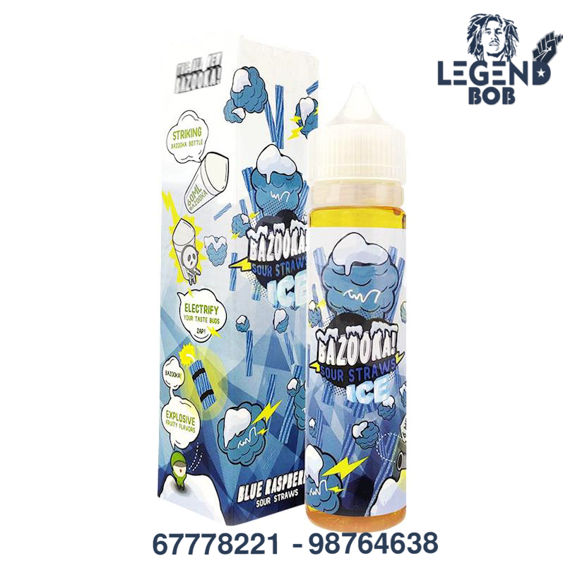 BAZOOKA BLUE RASBERRY ICE 3MG 60M