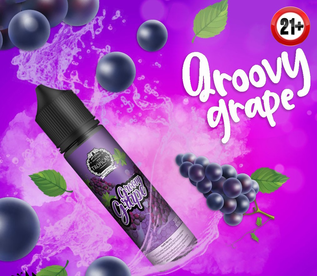 TROPICANA GRAPE MINT 3MG 60ML 