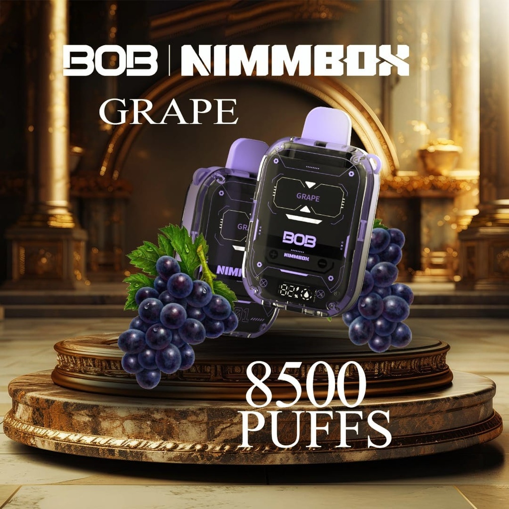 BOB NIMMBOX GRAPE 8500PUFFS 20MG