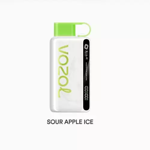 VOZOL STAR SOUR APPLE ICE  12000 PUFFS 20MG 