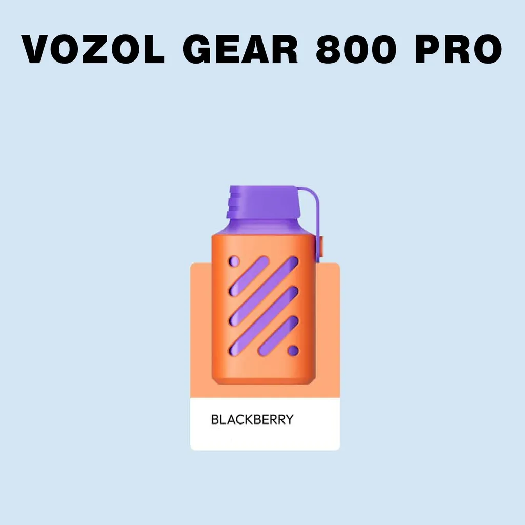 VOZOL GEAR PRO 800 PUFFS BLACKBERRY 20MG