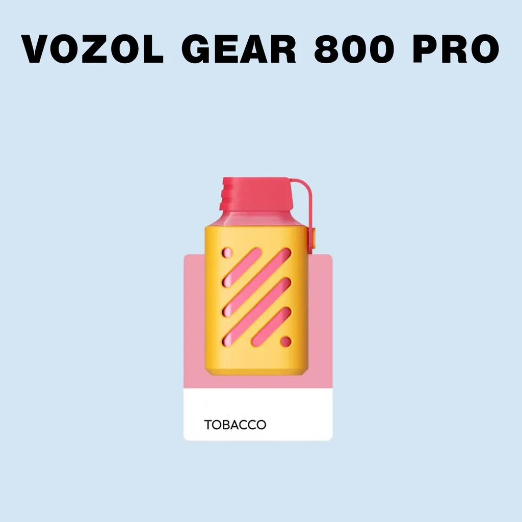 VOZOL GEAR PRO 800PUFFS TOBACCO 20MG