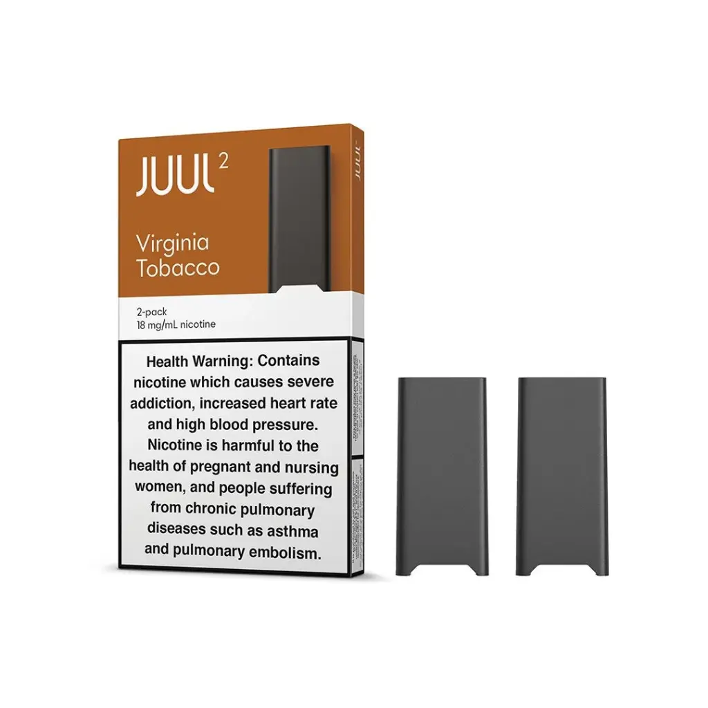 JUUL 2 VIRGINIA TOBACCO 18MG