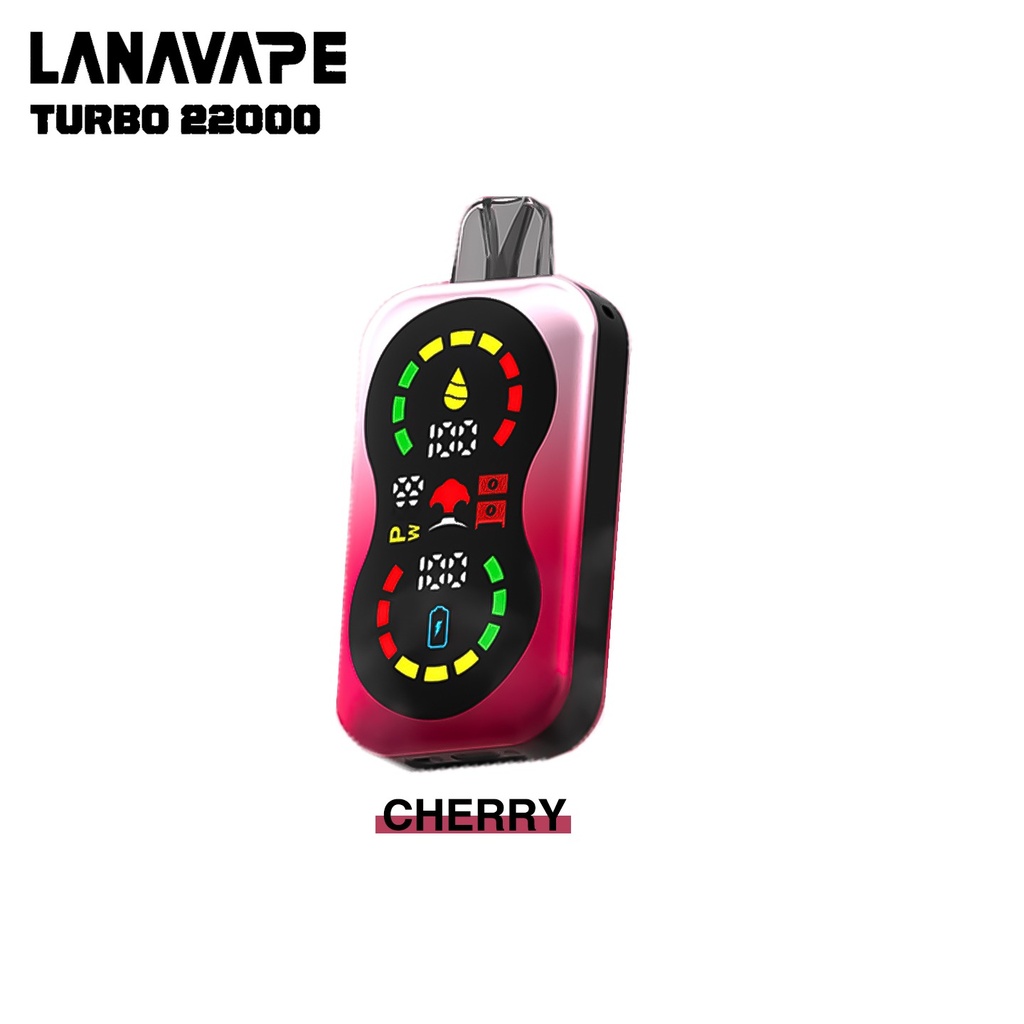 LANAVAPE TURBO CHERRY 20MG 22000 PUFF