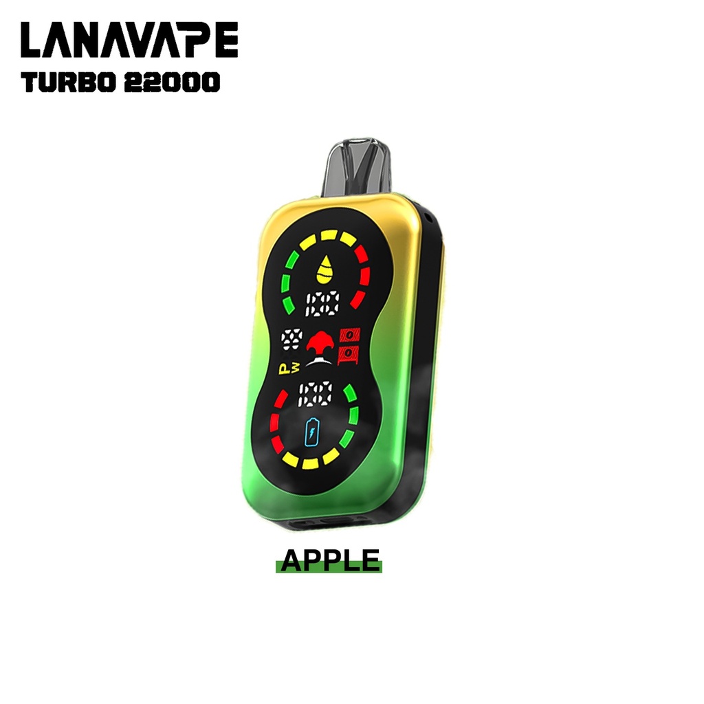 LANAVAPE TURBO APPLE 20MG 22000 PUFF