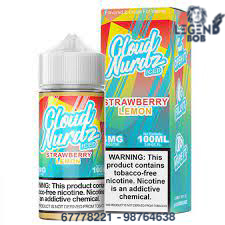 CLOUD NURDZ STRAWBERRY LEMON ICE 3MG 100ML 