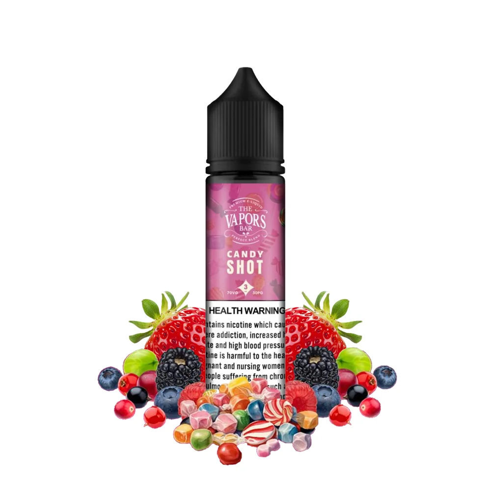 THE VAPORS BAR CANDY SHOT MIX BERRIES CANDY 3MG