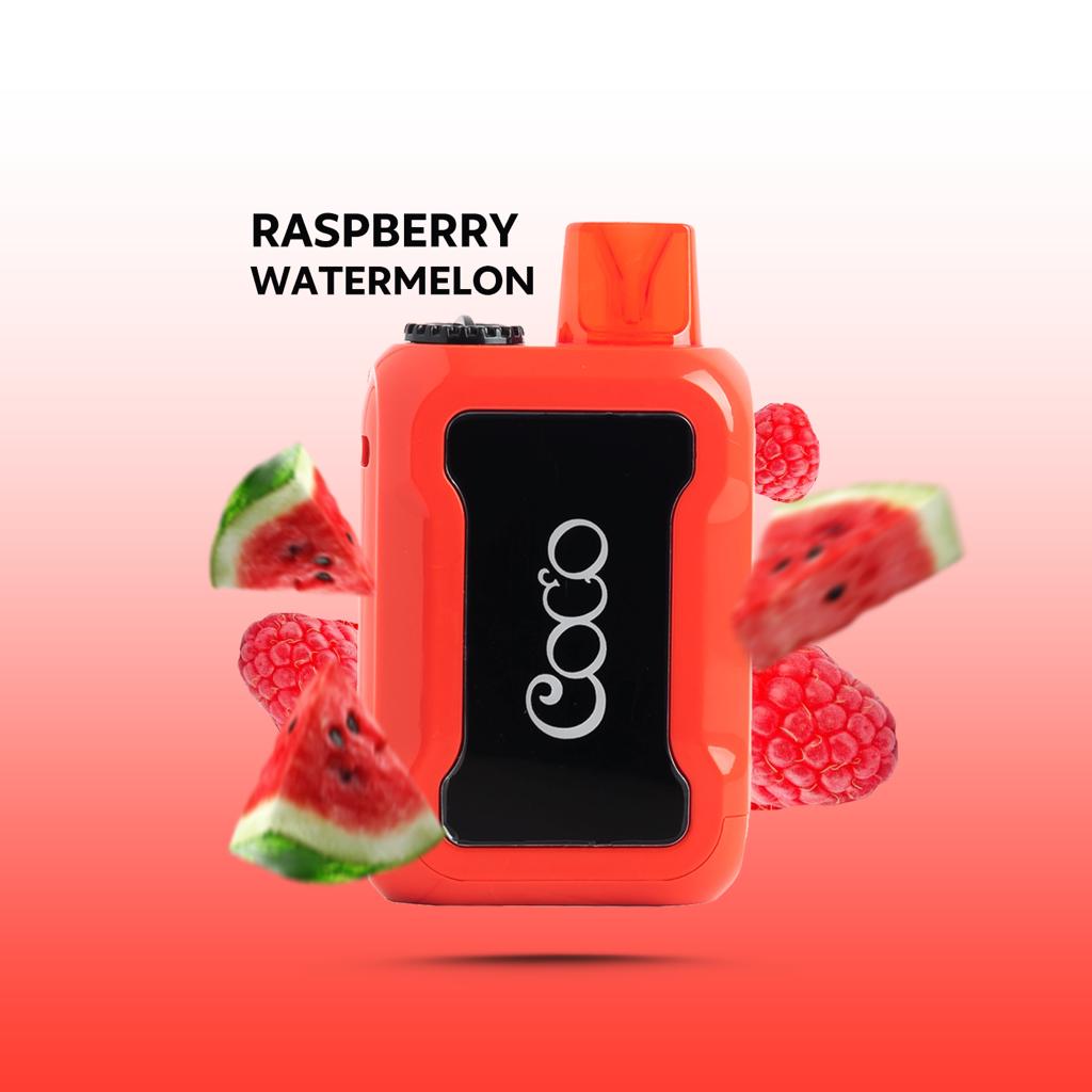 COCO DISPOSABLE RASPBERRY WATERMELON 20 MG 5000 PUFF