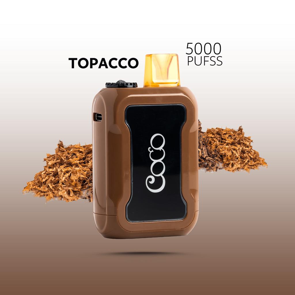 COCO DISPOSABLE TOBACOC 20MG 5000 PUFF