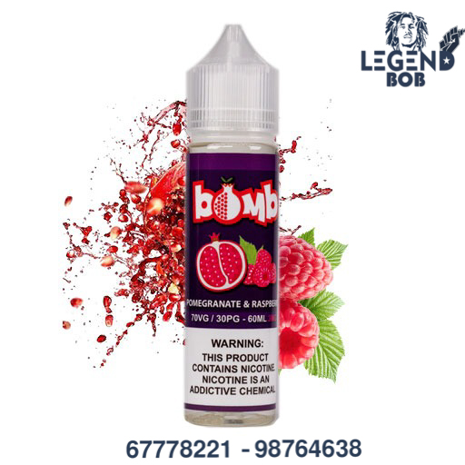 BOMB POMEGRANATE RASPERRY ICE 30MG 30ML