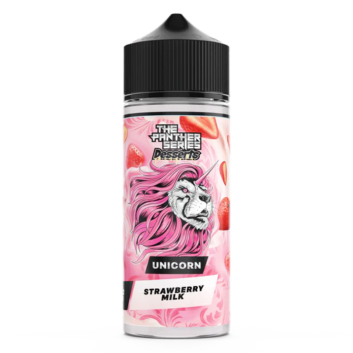 PINK PANTHER SERIES DESSERT UNICORN STRAWBERRY MILK 3MG 120ML