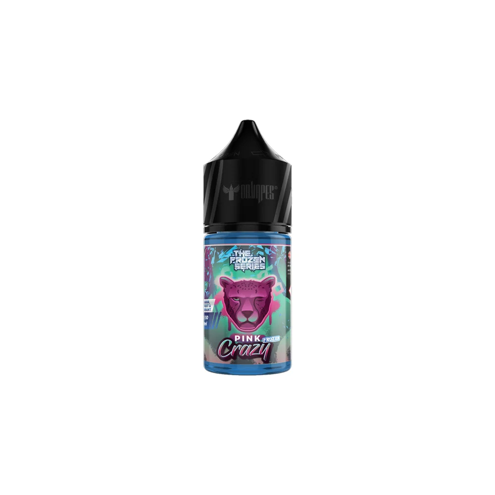  PINK PANTHER CRAZY ICE GUAVA-PASSIONFRUIT-BLACKCURRANT 30MG 30ML