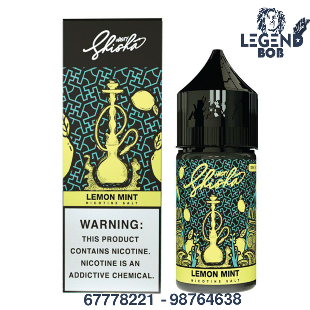 NASTY SHISHA LEMON MINT 35MG 30ML 