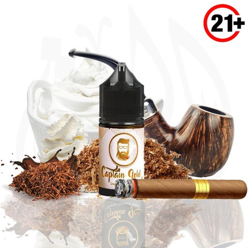 CAPTAIN GOLD CREAMY TOBACCO CIGAR 50MG 30ML