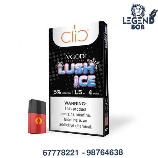 CLIC POD LUSH ICE 50MG 