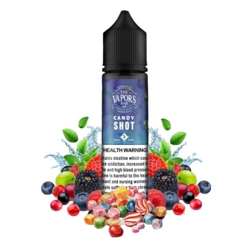 THE VAPORS BAR CANDY SHOT MIX BERRIES CANDY WITH MINT 12MG