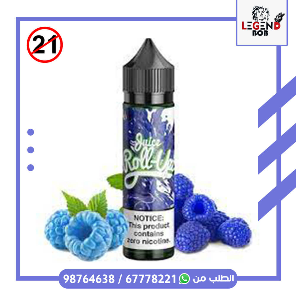 ROLL UPZ BLUE RASPBEERY 3MG 60ML