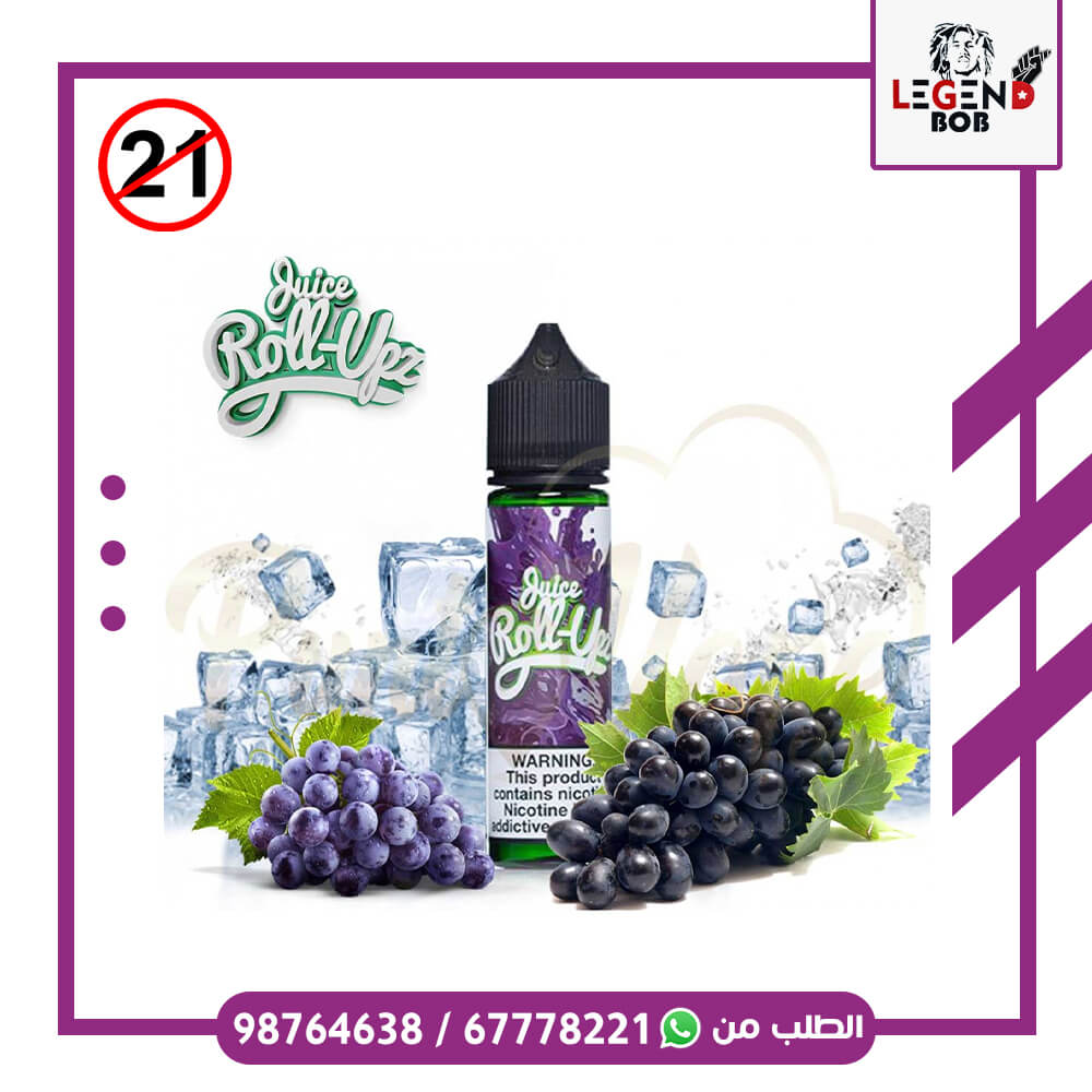 ROLL UPZ GRAPE ICE 3MG 60ML