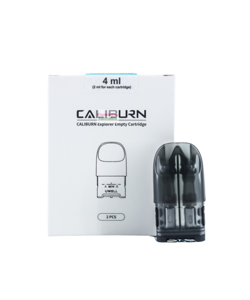 CALIBURN EXPLORER EMPTY CARTRIDGE 4ML (2PCS)