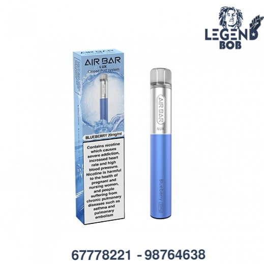 AIR BAR DISPOSABLE LUX BLUEBERRY 20MG 500PUFF