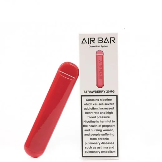 AIR BAR DISPOSABLE STRAWBERRY 20MG 500PUFF