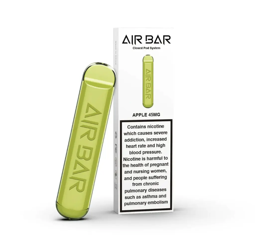 AIR BAR DISPOSABLE APPLE 20MG500PUFF