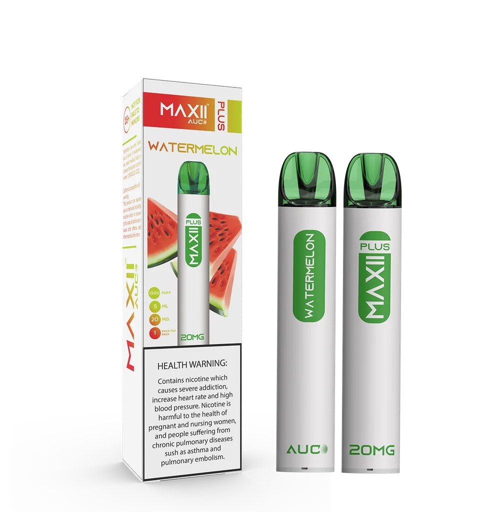 MAXII PLUS WATERMELON 20MG 1500 PUFF