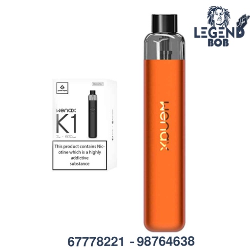 [6972866507273] GEEKVAPE WENAX K1 KIT COLOUR ORANGE