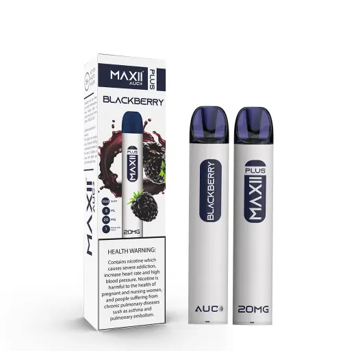 [6974488871428] MAXII PLUS DISPOSABLE  BLACKBERRY 20MG 1500 PUFF