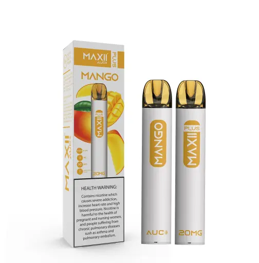 [6974488871466] MAXII PLUS DISPOSABLE MANGO 20MG 1500 PUFF