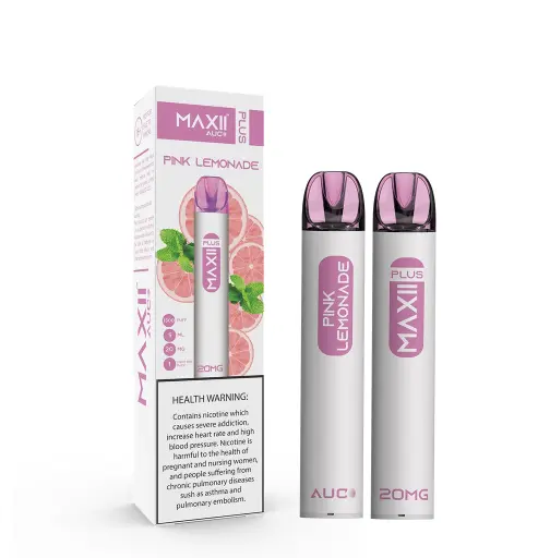 [6974488871480] MAXII PLUS DISPOSABLE PINK LEMONADE 20MG 1500 PUFF