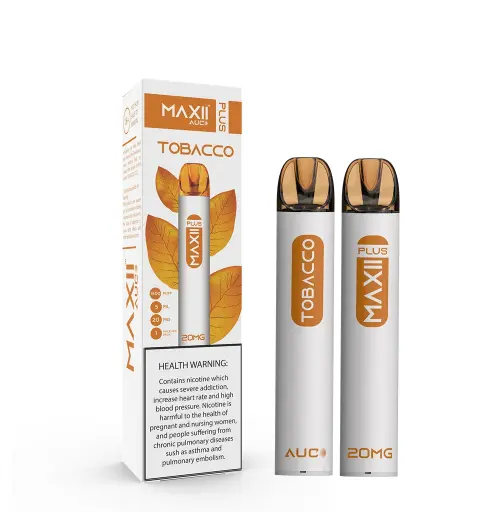 [6974488871503] MAXII PLUS DISPOSABLE TOBACCO 20MG 1500 PUFF