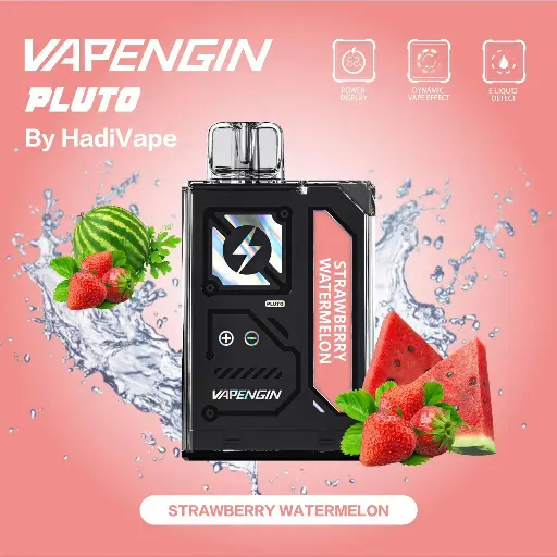 [6975911483935] VAPENGIN DISPOSABLE STRAWBERRY WATERMELON 7500PUFF 20MG