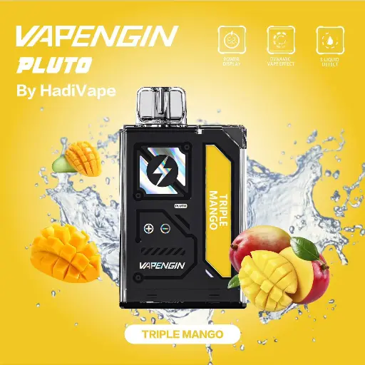 [6975911483966] VAPENGIN DISPOSABLE TRIPLE MANGO 7500PUFF 20MG