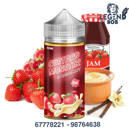 [795152406311] CUSTARD MONSTER STRAWBERRY 3MG 100ML 