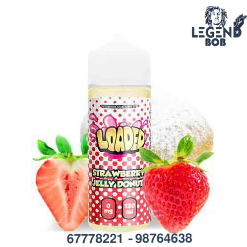 [819371022920] LOADED STRAWBERRY JELLY 3MG 120ML 