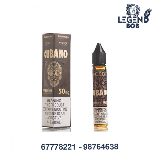 [850017975392] VGOD CUBANO 50MG 30ML 