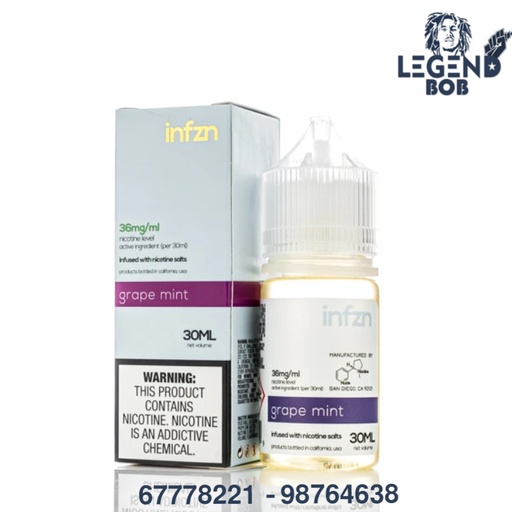 [874863002972] INFIZN GRAPE 36MG 30ML