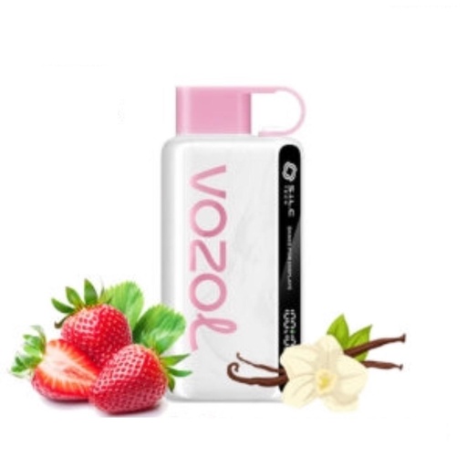 VOZOL STAR STRAWBERRY VANILLA 12000 PUFFS 20MG 