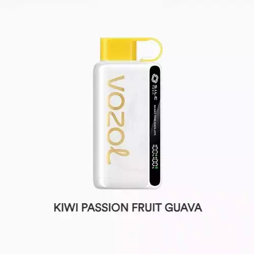 VOZOL STAR KIWI PASSION FRUITS GUAVA  12000 PUFFS 20MG 