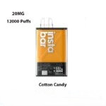 INSTA BAR COTTON CANDY 20MG 12000PUFF