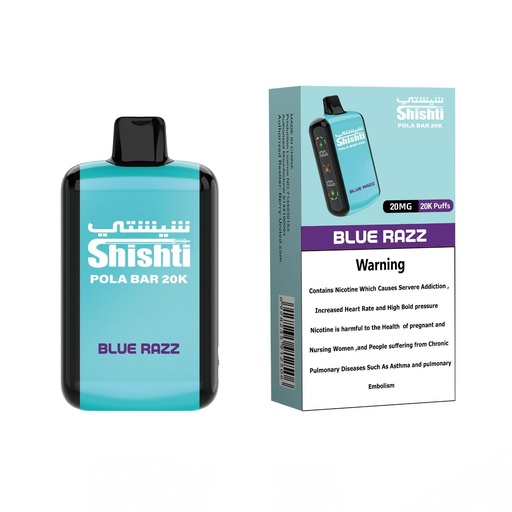 POLA BAR 20K Shishti – BLUE RAZZ 20MG
